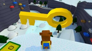 Гигантский ключ в Снежной долине! /Прохождение игры Super Bear Adventure