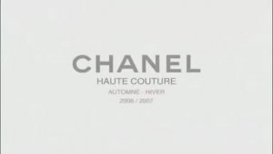 Показ женской коллекции Chanel осень-зима 2006-2007