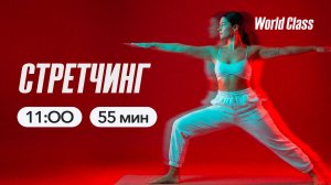 СТРЕТЧИНГ с Анной Фатеевой | 6 июня 2026 | Онлайн-тренировки World Class