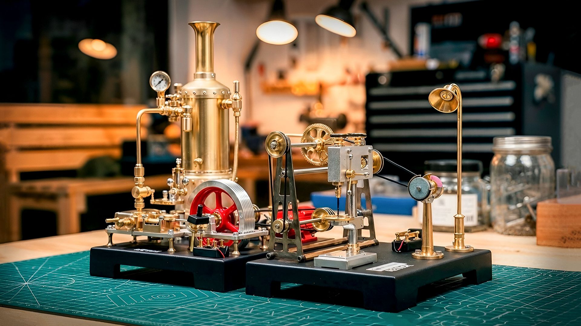 This TINY Steam Workshop is RELAXING to Build & Runs INCREDIBLY Well