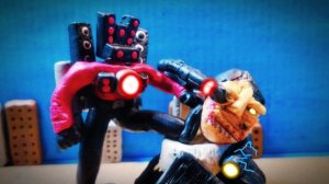 What if Titan Speaker Man fought G-Man in Skibidi Toilet 32?