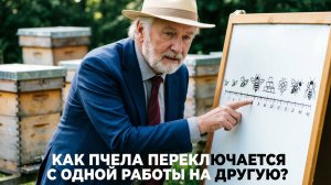 Как пчела «понимает», когда менять работу? Физиология разделения труда | Профессор Кашковский 🐝🧠
