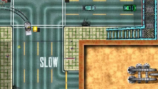 157. Прохождение GTA 1 - Секрет 55 [Рампейдж] (Глава 6, Вайс-Сити) [05.11.2016] смотреть онлайн