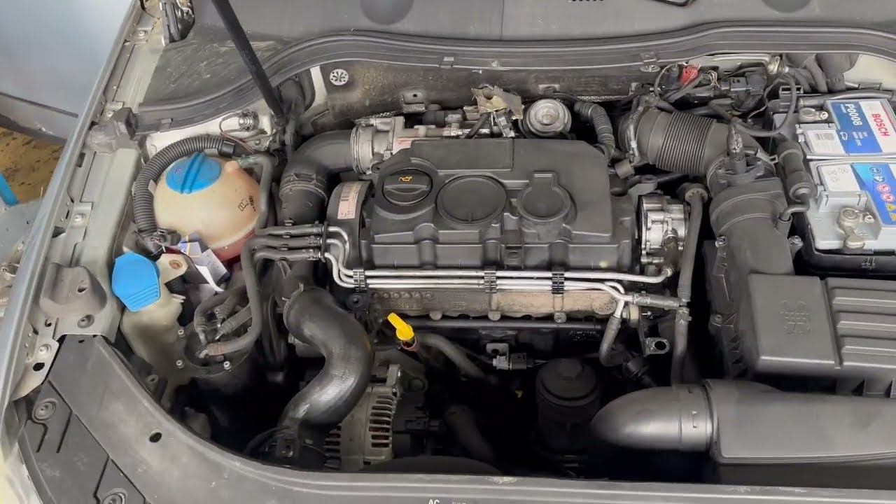 T7770 ДВС Двигатель VW Passat B6 2.0tdi BMP