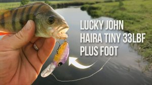 Воблер Lucky John Hairy Tiny 33 LBF – дальнобойный кренкбейт с заглублением до 1 метра HAT33LBF