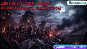 Аудиокнига Фэнтези «Две луны и один выбор: выжить или стать монстром». Слушается на одном дыхании!