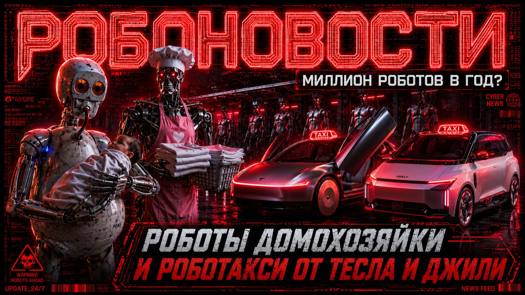 10 тысяч роботов в год кто больше / Новая кожа и мышцы для роботов / Разумная слизь смотреть онлайн