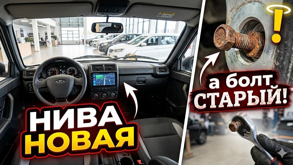 Новая НИВА а болт СТАРЫЙ смотреть онлайн
