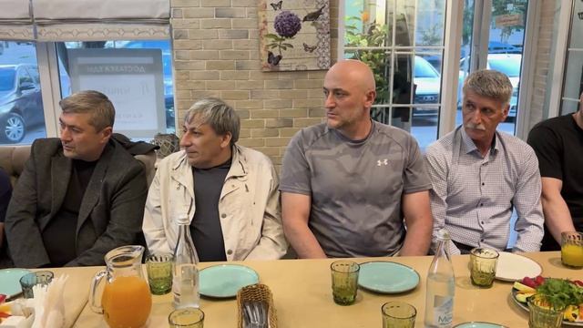 Встреча с городскими предпринимателями.
