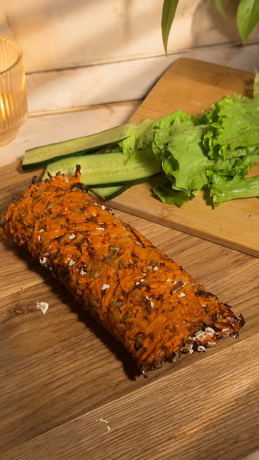 Морковная лепешка🥕