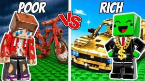 Я собрал игру «Богатые против бедных» от JJ & Mikey из конструктора ЛЕГО