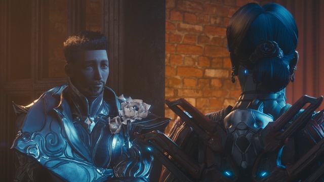 Warframe Отношения Поцелуи Гекс и Санктум