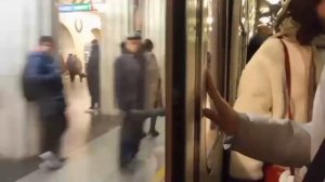 Поездка на метропоезде типа Ема-502, по Кировско-Выборгской линий метро.