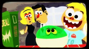 ЛИЗУН ГЛАЗАСТИК съел все вокруг игра Tales from Space: About a Blob на канале Мистер Игрушкин