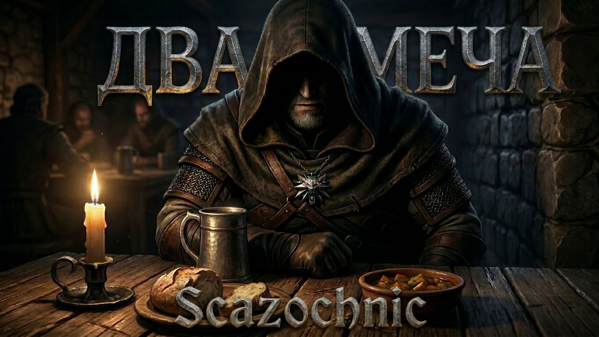 Scazochnic - Два меча (The Witcher) | Heavy metal | авторские стихи | AI смотреть онлайн