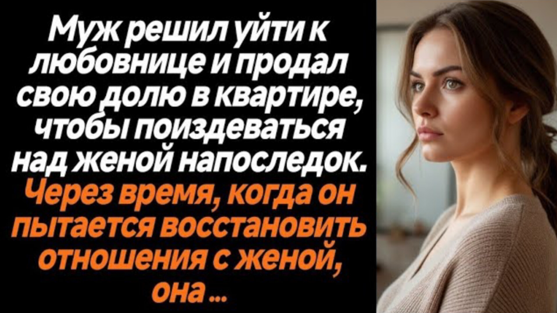 Истории из жизни|Муж ушёл к любовнице|Аудио рассказы|Аудиокниги слушать онлайн|Жизненные истории смотреть онлайн