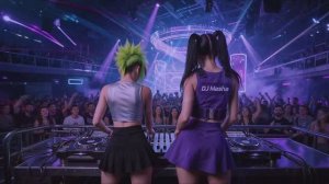 Techno Rave, DJ Masha, made it: Gray