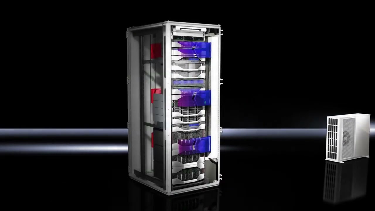 Rittal Liquid Cooling Unit - LCU DX - сплит-холодильник - ориентирован на эффективность