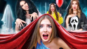 ПЕРЕЖИВАЮ ФИЛЬМ УЖАСОВ 24 ЧАСА! 🔮 Поймали маньяка школы и всё ЗАКОНЧИЛОСЬ ТОТАЛЬНЫМ РАЗНОСОМ 🚨💥