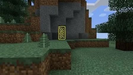 Minecraft проход без двери в который нельзя пройти...