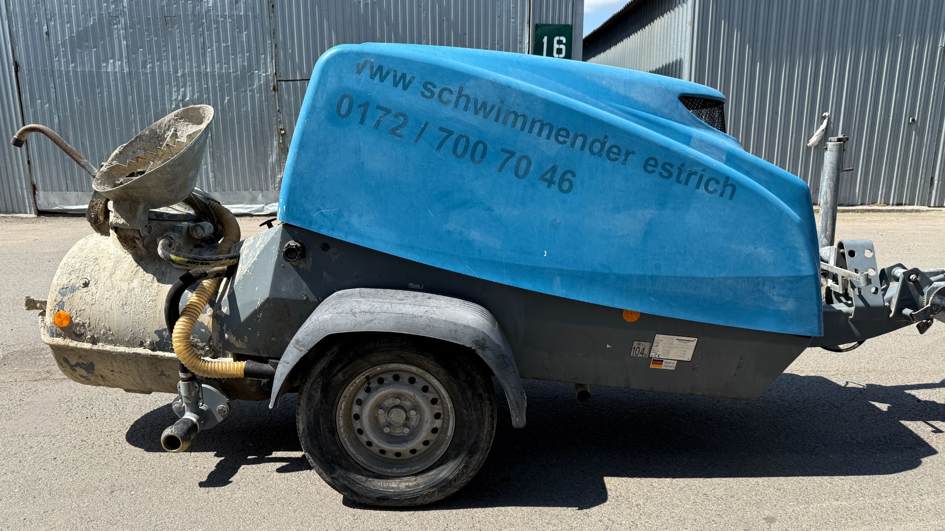 Пневмонагнетатель Putzmester Estrich Boy 450 2017