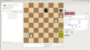 Партии в шахматы на сайте lichess – запись №2 - 24of27