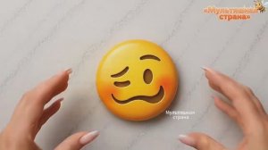 Угадай какой эмодзи раскрошится, а какой сомнется? Реалистичная ИИ - анимация.