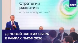 Деловой завтрак Сбера. Стратегия развития: есть ли альтернативы?