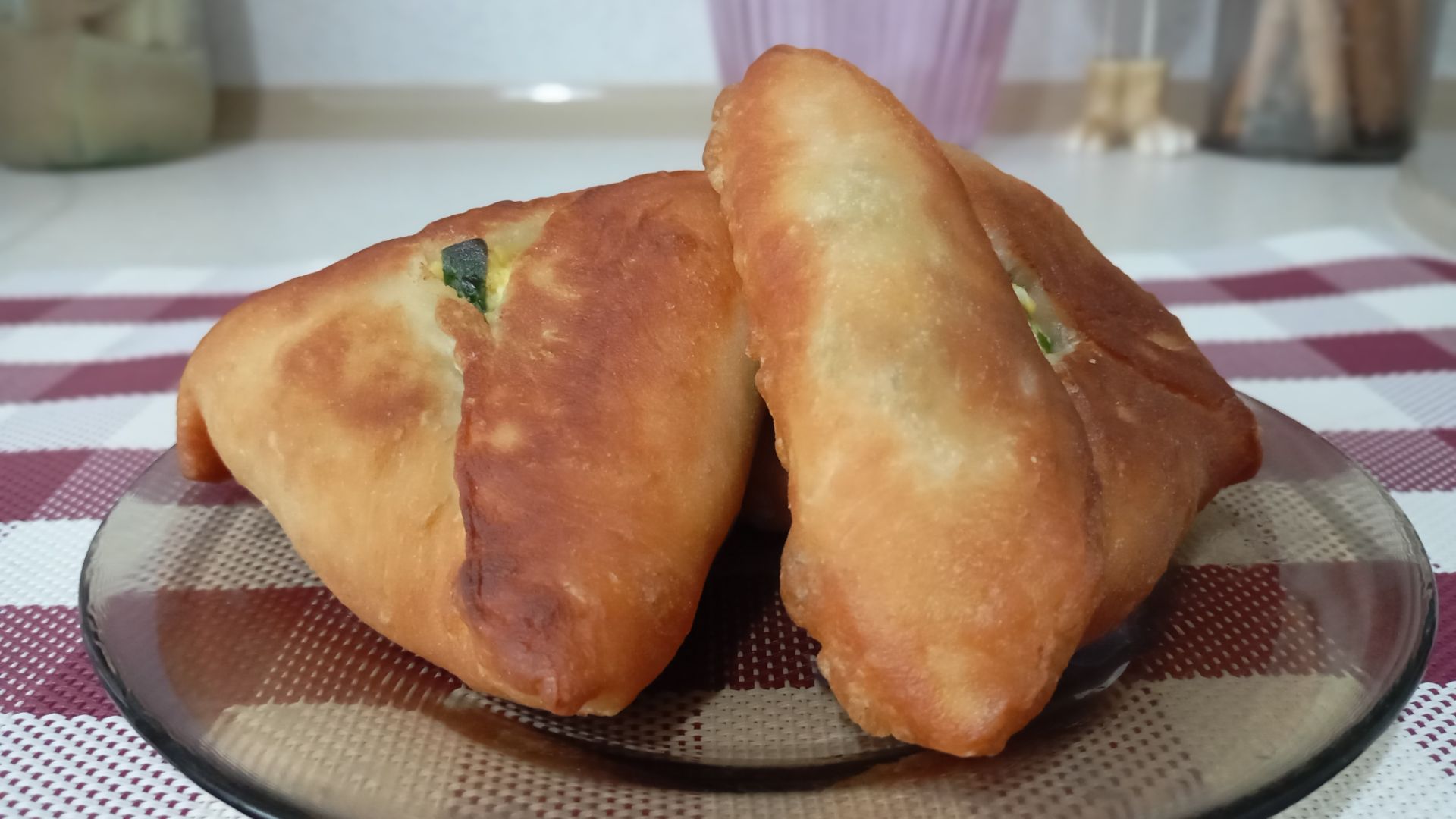 Пирожки с ЯЙЦОМ и Зелёным ЛУКОМ.