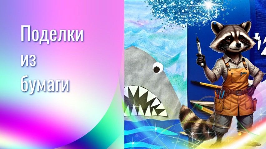 Акула аппликация  из бумаги. Как сделать зубастую акулу из бумаги. Поделка из бумаги акула