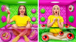 1000 Загадочных Кнопок и Только Одна Тебя Спасет # Смешные Челленджи от Jelly DO Challenge