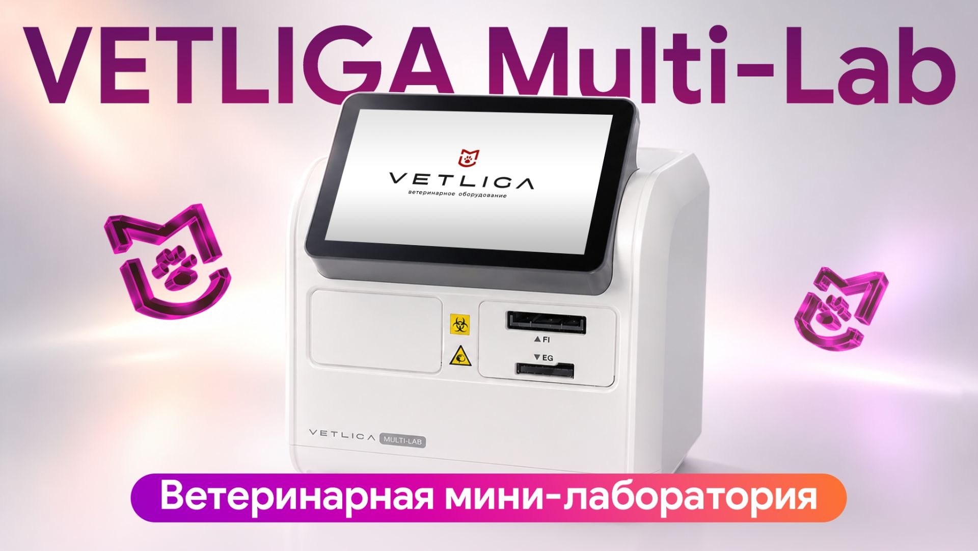 Обзор анализатора VETLIGA Multi-Lab: экспресс-диагностика в ветеринарной клинике