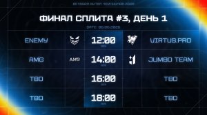 BetBoom Битва Чемпионов: Сплит #3 | Финал сплита | День 1