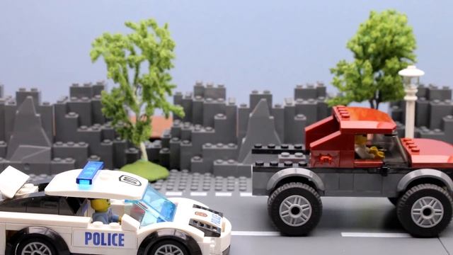ЛЕГО Погоня Полиция против Преступников! 🚓 Лего Мультик