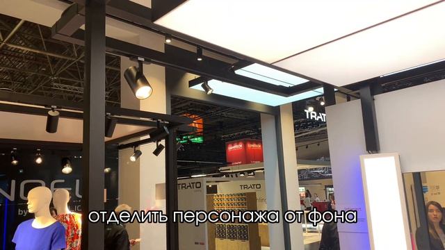 Освещение в гардеробной