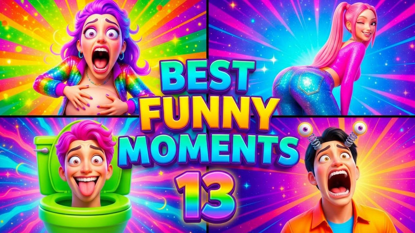 BEST FUNNY MOMENTS 13 😂 | ПОЛНЫЙ ТРЕШ К-Поп Охотницы на Демонов смотреть онлайн
