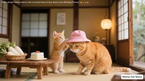 Бедный котенок вынужден есть сладкий картофель😿, мама-кошка борется с ростом цен на рис🌾📈