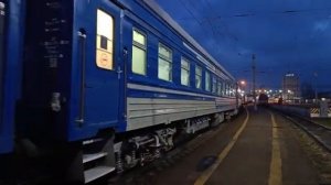 Электровоз эп1м С фирменным поездом Сочи с рейсом Москва Анапа