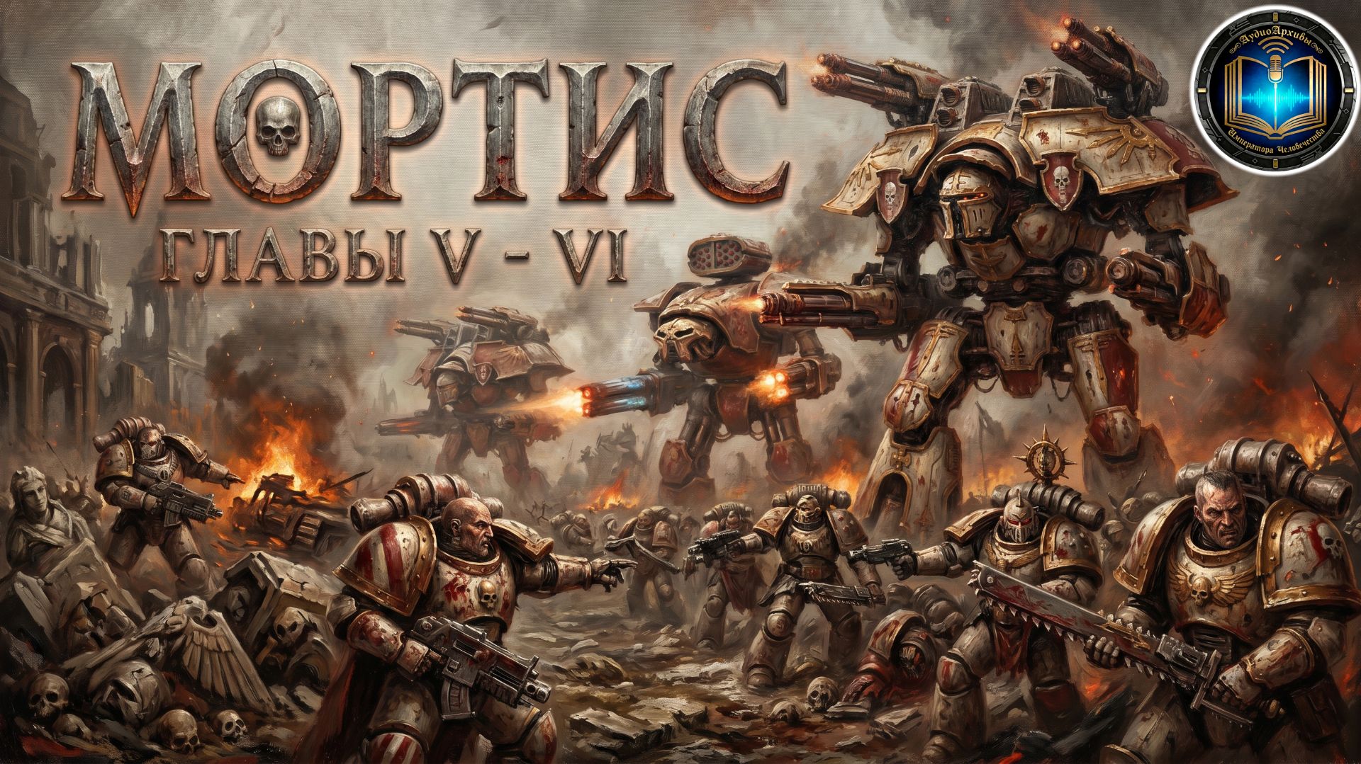 Warhammer 40k Аудиокнига  Мортис  Главы 05 - 06  Джон Френч  Mortis 2021 by Geek  books