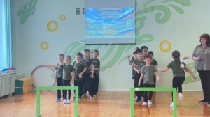 Спортивный праздник в садике Ники 1
