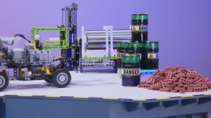 Инженерный вызов LEGO! Машина Лего на разводном мосту!