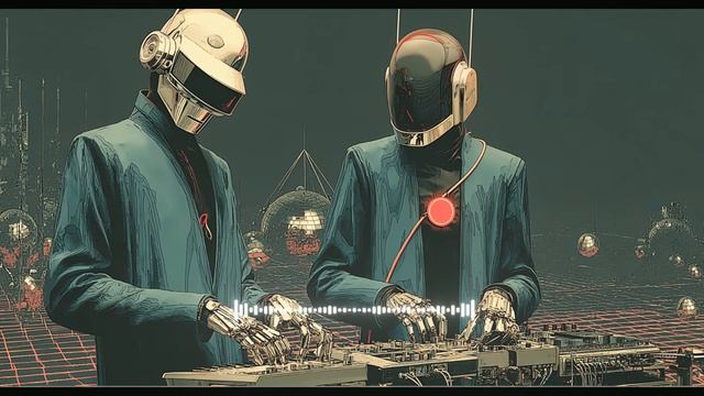 Daft Punk Transmission Deluxe🪩🤖 ｜ Chill Disco, Electro Funk, French House Playlist
