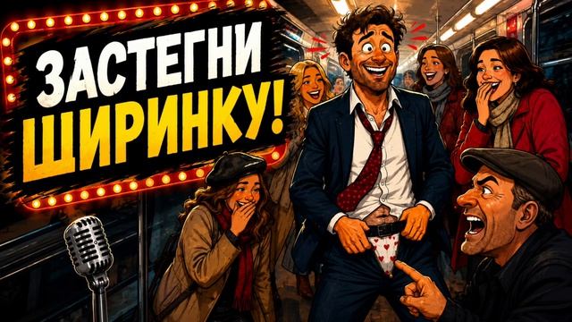 👉 «Застегни ширинку_» 😂🔥один _мачо_ в метро вдруг почувствовал себя главным геро смотреть онлайн