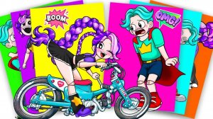 Рори встречает Лили Лавбрейдс в реальной жизни - Poppy Playtime 5 Книга наклеек своими руками