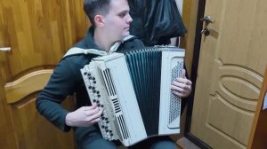 Ух! Как звучит старинный цельнопланочный баян Тула на заказ у мастера 3 аккорда 300 песен