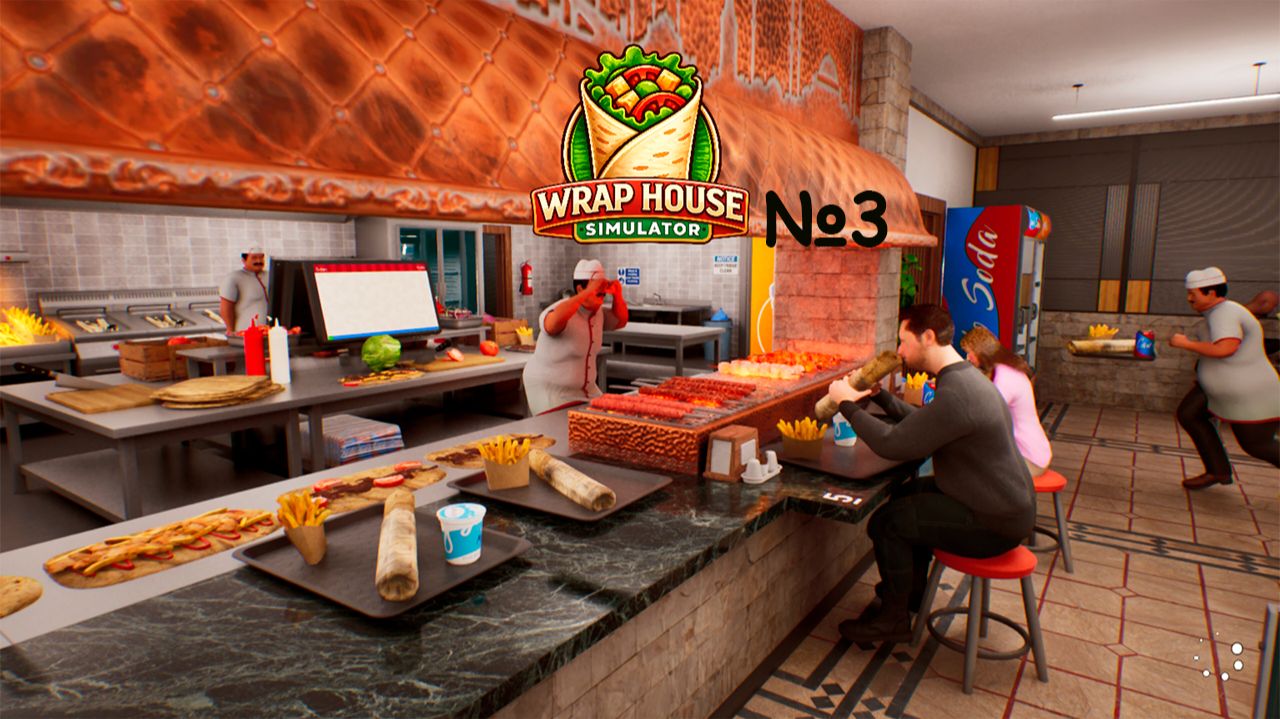 Wrap House Simulator🌯 №3 - КАРТОХА ФРИ!!!