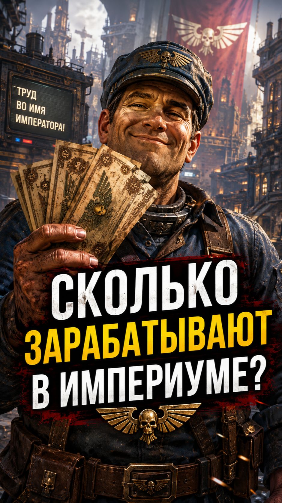 СКОЛЬКО ЗАРАБАТЫВАЮТ В ИМПЕРИУМЕ? #warhammer #40k #warhammer40k