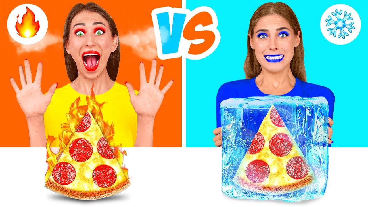 Холодная или Горячая Еда Челлендж от Fun Teen смотреть онлайн
