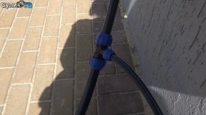 Новая система полива в сквере