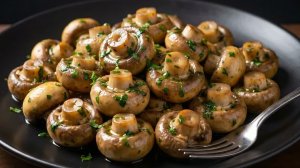 Рецепт Бомба! Потрясающие Грибы с Чесноком!Вкуснее Мяса! Как правильно жарить шампиньоны.
